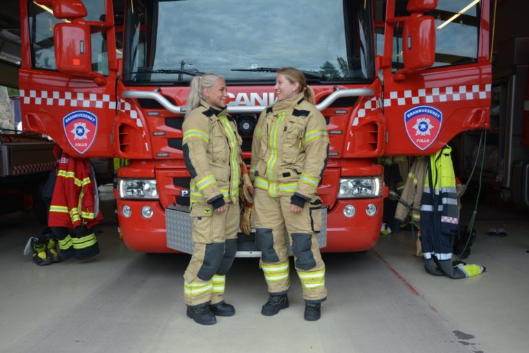 Min vei til jobb som brannkonstabel