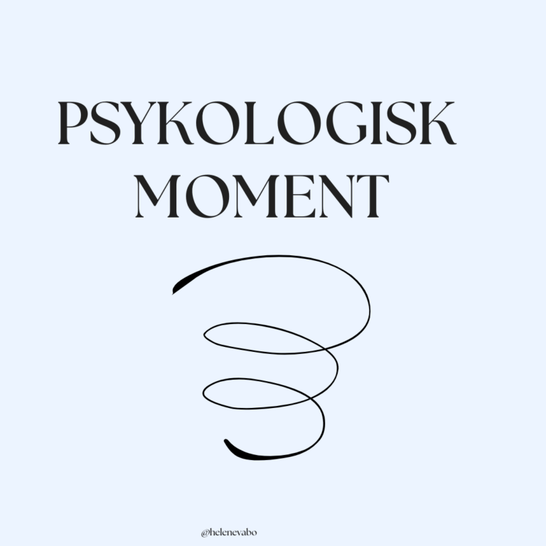 Psykologisk moment